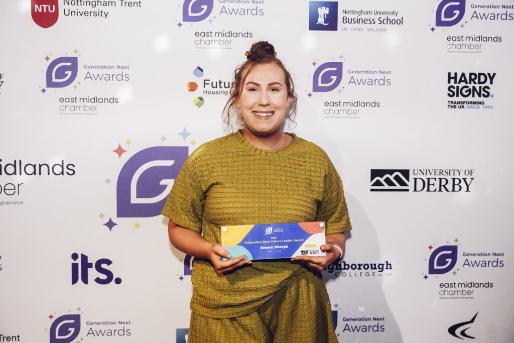 Picture of Emma Sharpe at Generation Next Awards 2024